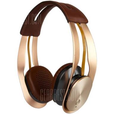 $40 flash sale for Syllable G700 Bluetooth V4.0 + EDR Headset Wireless Headphone  –  GOLDEN from GearBest
