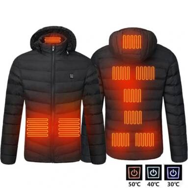 €40 with coupon for TENGOO HJ-09 Men 9 Areas Heated Jacket from BANGGOOD