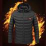 €55 with coupon for TENGOO® 11 Areas Heating Jacket Men 3-Modes Adjust Electric Heated Coat Thermal Hoodie Jacket For Winter Sport Skiing Cycling from BANGGOOD