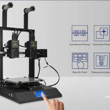 €259 with coupon for TENLOG® Hands 2 FDM 3D Printer from EU CZ Warehouse BANGGOOD
