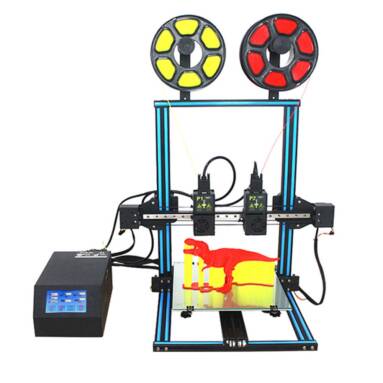 €408 with coupon for TENLOG® TL-D3 Dual Extruder 3D Printer Kit 300*300*400mm Printing Size Support Dual Nozzle Print with 7-axis Motor Motherboard EU ES WAREHOUSE from BANGGOOD
