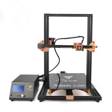 €291 with coupon for TEVO Tornado Most Assembled Full Aluminum Frame 3D Printer Larger Printing Area withTitan Extruder – Champagne Gold 220V EU / RU / US Warehouse from GEARBEST