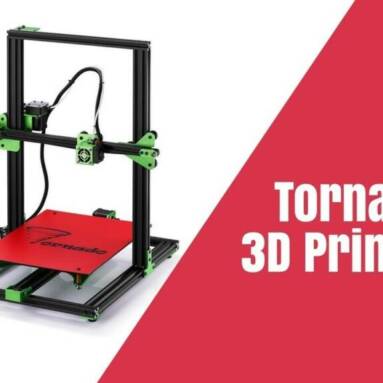 €145 with coupon for TEVO® Tornado DIY 3D Printer Kit 300*300*400mm Large Printing Size 1.75mm 0.4mm Nozzle Support Off-line Print – EU CZ warehouse from BANGGOOD
