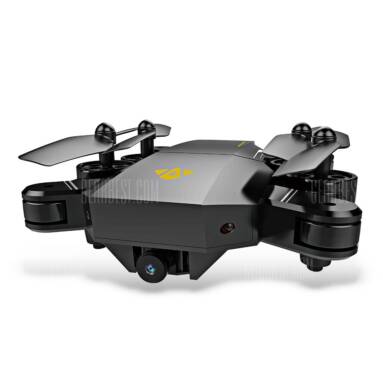 $39 with coupon for TIANQU XS809W Foldable RC Quadcopter – RTF –  WITH ONE BATTERY, 2MP CAMERA + AIR PRESS ALTITUDE –  BLACK from GearBest