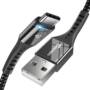 TIEGEM USB Type C Cable for Samsung Galaxy S9 Note 8 9 USB C Quick Charge Cable