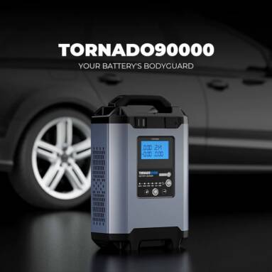€726 with coupon for TOPDON Tornado90000 Car Smart Battery Charger, ECU Programming Voltage Stabilizer with 12/24V Output, Large Power Bank from EU warehouse GEEKBUYING