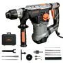 €66 with coupon for TOPSHAK TS-HD1 110V/220V 1500W 6J 12Ibs. Portable Electric Rotary Hammer Impact Drill Variable Speed w/Accessories from EU CZ warehouse BANGGOOD