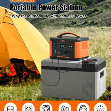€494 with coupon for TOPSHAK TS-PS1500 1408Wh Portable Power Station from EU PL warehouse BANGGOOD
