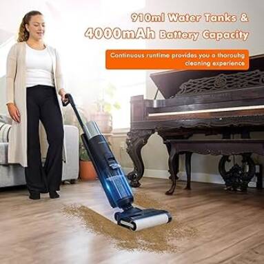 €224 with coupon for TOSIMA H1 Smart Cordless Wet Dry Vacuum Cleaner and Mop from EU warehouse GEEKBUYING