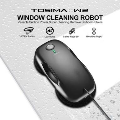 €133 with coupon for TOSIMA W2 Window Cleaning Robot from EU warehouse GEEKBUYING