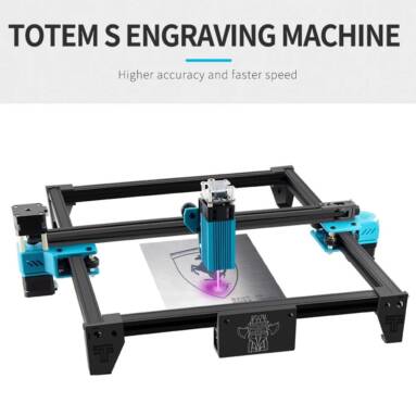 €154 with coupon for TOTEM S 40W Desktop Laser Engraver High Precision Laser Fast Engraving Machine from EU GER warehouse TOMTOP
