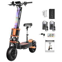 €1490 with coupon for TOURSOR X8P Electric Scooter 60V 38.8AH Battery 4000W*2 from EU warehouse BANGGOOD