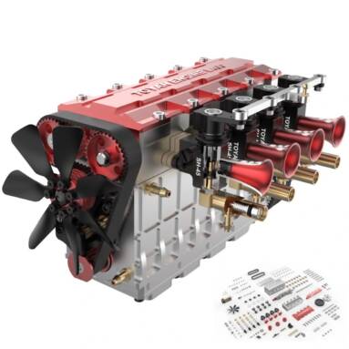 €584 with coupon for TOYAN FS-L400WC DIY KIT 14cc Inline 4 Cylinder Four Stroke Water Cooled Nitro Engine from BANGGOOD