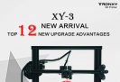 €263 with coupon for TRONXY XY – 3 3D Printer Fast Installation 310 x 310 x 330mm Print Size Multi Function Touch Screen – BLACK EU PLUG from GearBest