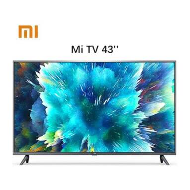 €359 with coupon for Xiaomi Mi TV 4S 43 Inch Dolby + DTS Android 9.0 HD Smart TV (EU Plug) – Global Version EU  Warehouse from GEEKMAXI