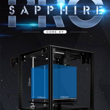 €159 with coupon for TWO TREES® Sapphire Pro CoreXY DIY 3D Printer Kit 235*235*235mm Printing Size With Upgraded Acrylic Shell – Standard model from EU warehouse TOMTOP