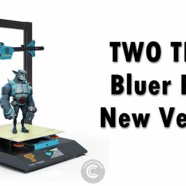 €243 with coupon for TWO TREES® Bluer PLUS New Version 3D Printer Kit 300*300*400mm Printing Area with TMC2209/MKS Robin Nano/Power Resume/Filament Detect Support Auto Leveling  from EU warehouse TOMTOP