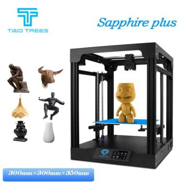 €362 with coupon for TWO TREES® Sapphire Plus Core XY 300*300*350mm Printing Size 3D Printer With Full Metal Body/Double Linear Guide/BMG Extruder/Power Resume/Filament Detect/Auto Leveling DIY 3D Printer Kit from EU CZ Warehouse BANGGOOD