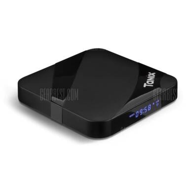 $30 with coupon for Tanix TX3 Max TV Box  –  US PLUG  BLACK from GearBest