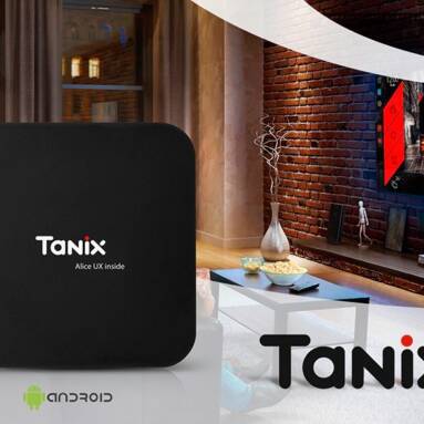 $44 with coupon for Tanix TX6 TV Box – BLACK EU PLUG from GearBest