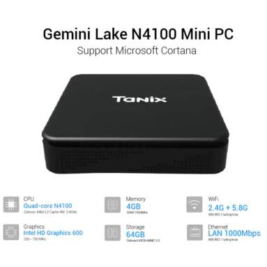 $179 with coupon for Tanix TX88 Mini PC from Gearbest