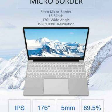 €279 with coupon for Tbook X9 15.6 inch Intel J4115 1.8GHz 8GB GB 128GB SSD 89.5% Ratio 5mm Narrow Bezel Backlit Notebook from BANGGOOD