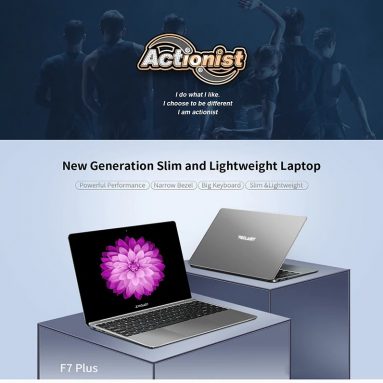 € 289 с купоном для ноутбука Teclast F7 Plus 14.1 дюймовый N4100 8GB RAM 256GB SSD Intel UHD Графика 600 Win10 Блокнот от BANGGOOD