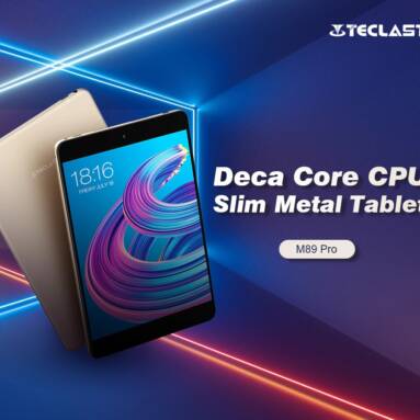 $134 with coupon for Teclast M89 Pro 7.9 inch Ultra-thin Deca-core Android Tablet from GEARBEST