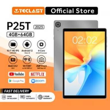 €65 with coupon for Teclast P25T tablet 64GB from EU warehouse ALIEXPRESS