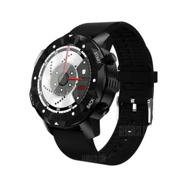 $104 with coupon for TenFifteen S3 3G Smartwatch Phone  –  BLACK from GearBest