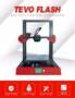 Tevo Flash Standard DIY Kits 50% Prebuild 3D Printer - BLACK EU PLUG