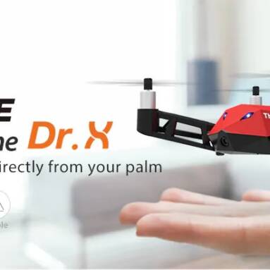 $59 with coupon for ThiEYE Dr.X WiFi FPV RC Drone 1080P Camera Optical Flow Altitude Hold – RED STANDARD VERSION from GearBest