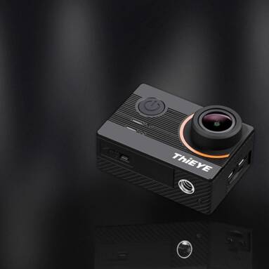 $102 with coupon for ThiEYE E7 Native 4K Action Camera – BLACK WITH EXTERNAL BATTERY from GearBest