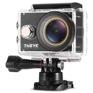 $73 flashsale for ThiEYE V5s 4K WiFi Full HD Action Camera  –  BLACK from GearBest