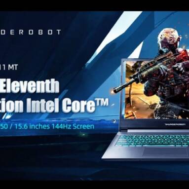 €828 with coupon for ThundeRobot 911MT 15.6 inch Intel i7-11800H NVIDIA RTX3050 16GB DDR4 3200MHz RAM 512GB PCIe SSD 144Hz Refresh Rate DLSS 2.0 Backlit Gaming Laptop For LOL GTA5 Genshin PUGA COD CS GO Battlefield V from BANGGOOD