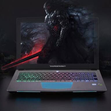 $976 with coupon for ThundeRobot GTR Gaming Laptop – SILVER GERMAN KEYBOARD – EU Warehouse from GearBest