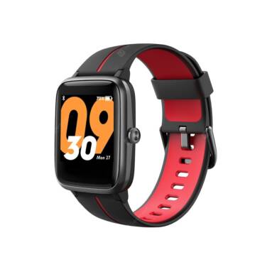 $49 with coupon for TicWatch Mobvoi TicKasa Vibrant Smartwatch Built-in GPS 14 Sports Mode Heart Rate Monitoring 45 Days Battery – Black Red from EU Germany Warehouse GEARBEST