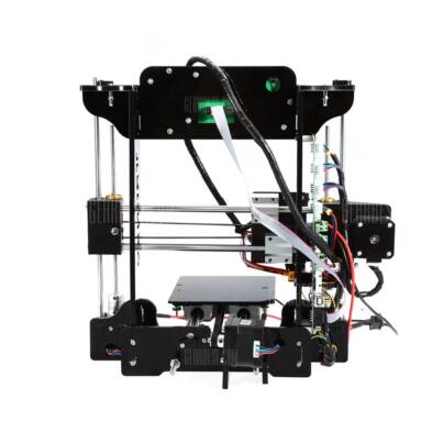 $127 flashsale for Tronxy 3D Printer DIY Kit  –  EU PLUG  BLACK from GearBest