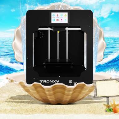 $239 with coupon for Tronxy C2 3.5 inch Touch LED Control Mental 3D Printer – BLACK EU PLUG from GearBest