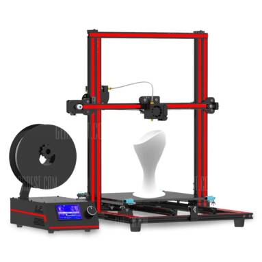 $317 with coupon for Tronxy X3S 330 x 330 x 420mm Fast Installation 3D Printer  –  EU  RED WITH BLACK from GearBest
