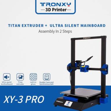 $349 with coupon for TRONXY® XY-3 Pro DIY 3D Printer from BANGGOOD