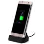 Type-C Compact Desktop Charger Cradle Station with Stand  -  BLACK