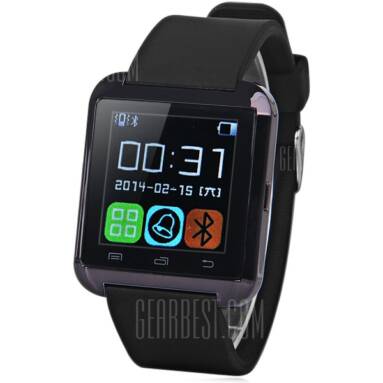 $3 with coupon for U8 Smartwatch Watch from GearBest