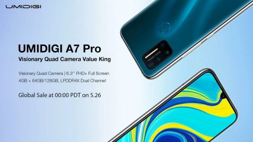 With Coupon For Umidigi Pro Global Bands 6 3 Inch Fhd Android 10 4150mah 16mp Ai Quad Camera 3 Card Slot 4gb 64gb Helio P23 4g Smartphone Blue Eu Version From