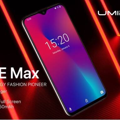 €139 with coupon for UMIDIGI One Max 6.3 Inch Global Bands 4150mAh NFC 4GB RAM 128GB ROM Helio P23 4G Smartphone from BANGGOOD