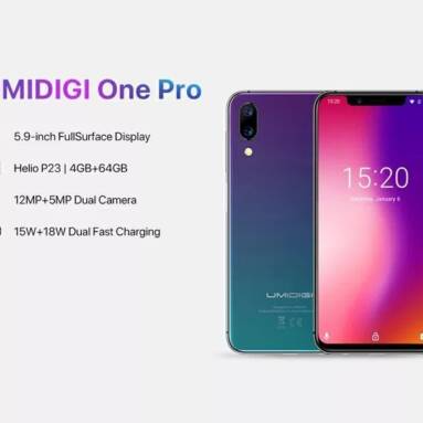 $149 with coupon for UMIDIGI One Pro 4G Phablet International Version – CARBON FIBER BLACK from GearBest