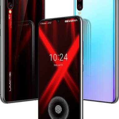 €154 with coupon for UMIDIGI X Global Bands 6.35 inch AMOLED 48MP Triple Rear Camera 4150mAh NFC 4GB 128GB Helio P60 Octa Core 4G Smartphone – Crystal Blue EU Version from BANGGOOD