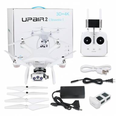 €264 with coupon for UPair 2 Ultrasonic 5.8G 1KM FPV 3D + 4K + 16MP Camera With 3 Axis Gimbal GPS RC Quadcopter Drone RTF from BANGGOOD