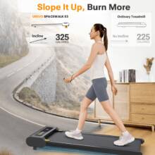 €209 with coupon for Xiaomi UREVO E3S Walking Treadmill with Incline from EU warehouse GEEKBUYING