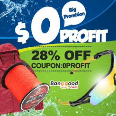 28% OFF for Sports & Outdoors Promotion in US warehouse from BANGGOOD TECHNOLOGY CO., LIMITED